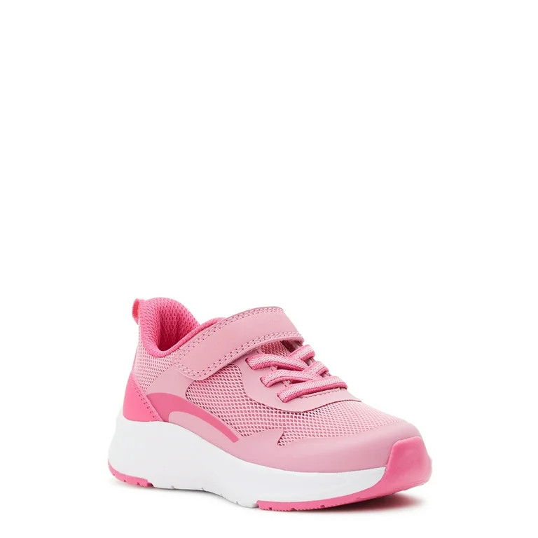 Athletic Works Toddler Girl Mesh Jogger Sneakers, Sizes 5-12 | Walmart (US)