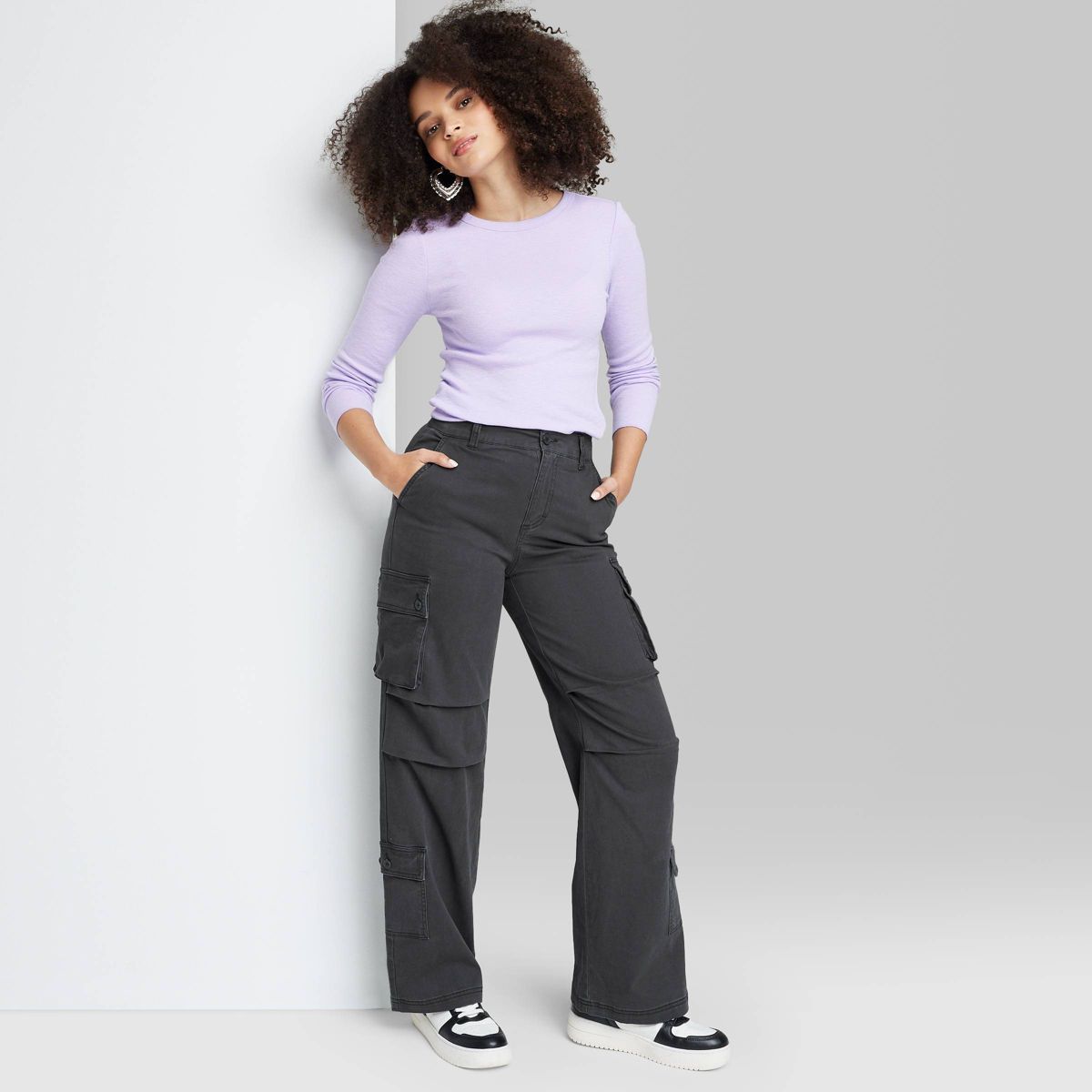 Women's High-Rise Cargo Utility Pants - Wild Fable™ | Target