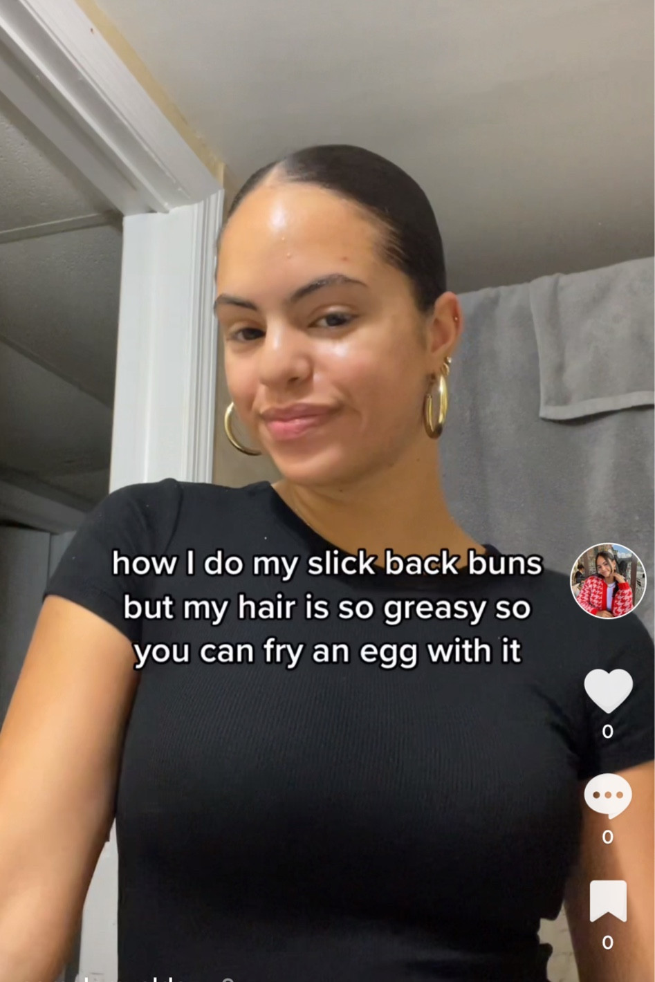 My holy grail slick back bun hair products 