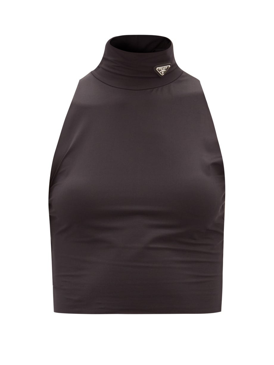Roll-neck jersey top | Prada | Matches (APAC)