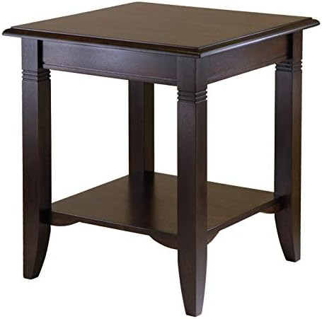 Winsome Wood Nolan Occasional Table, Cappuccino | Amazon (US)