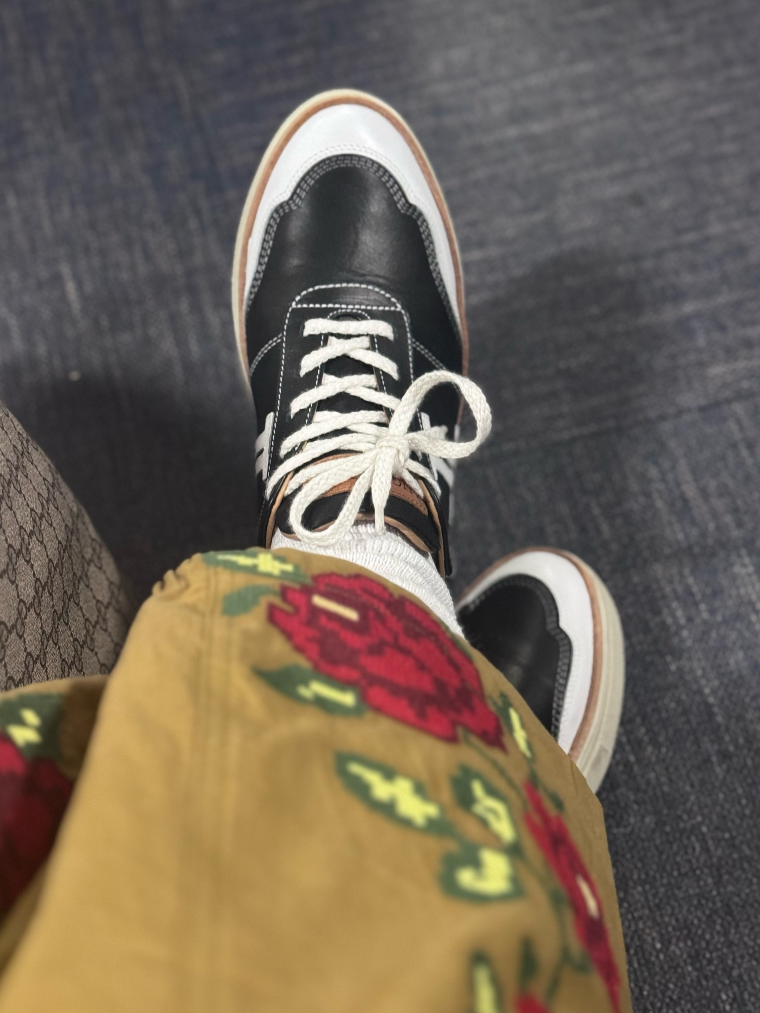 boots to sneakers, Lucchese on my feet. 