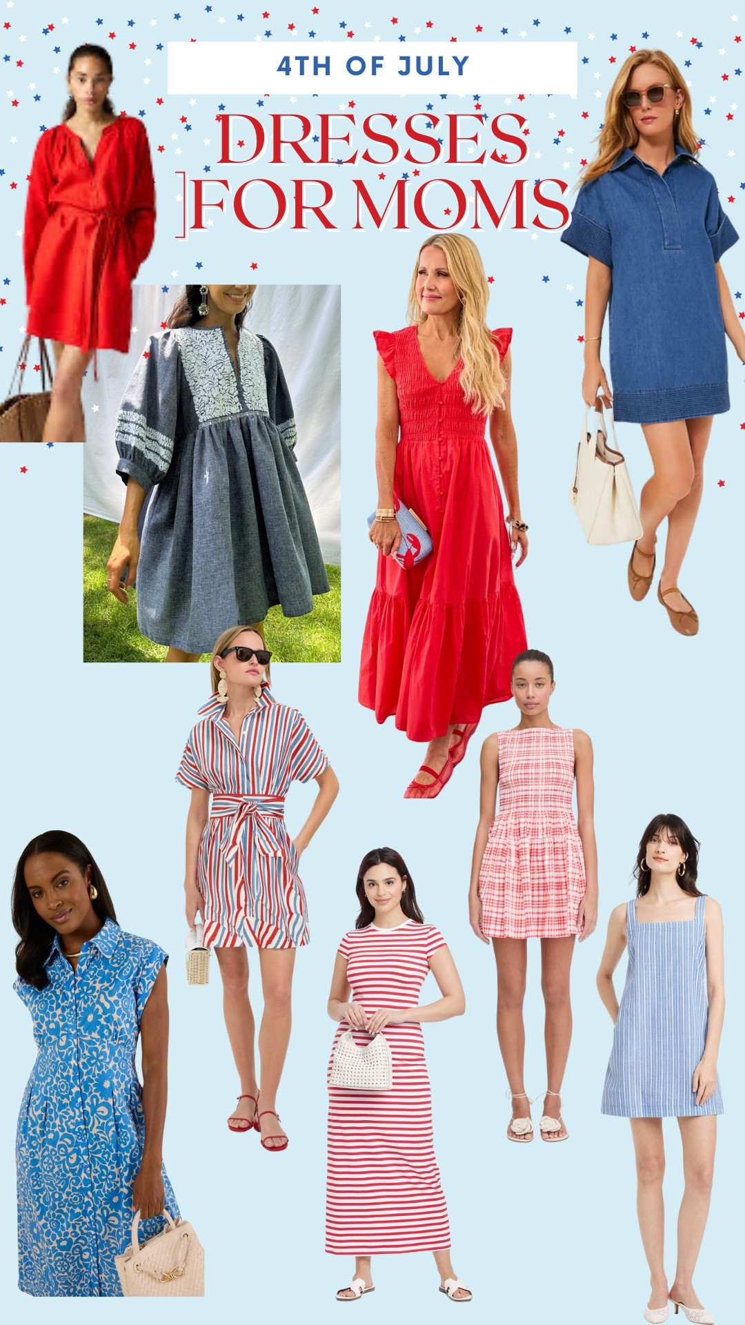 4th of July dress ideas for mom! 

#LTKOver40 #LTKFindsUnder100 #LTKMidsize