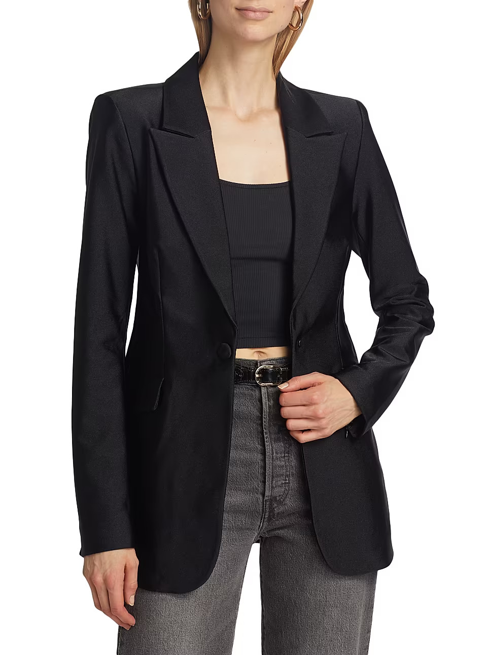 Single-Breasted One-Button Blazer | Saks Fifth Avenue