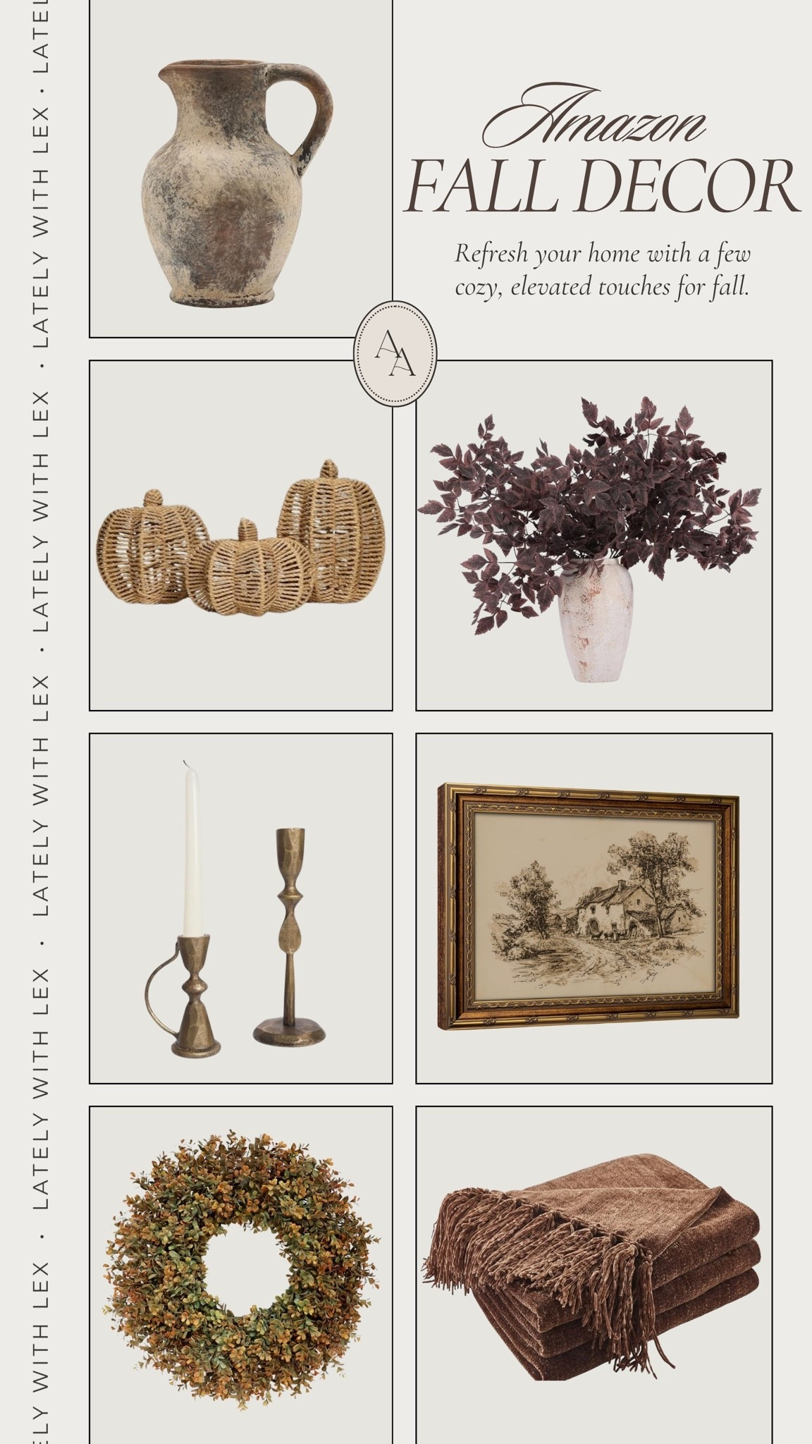 A few Amazon finds to easily add a cozy refresh to your home for fall. 🤎 

Fall home decor || Amazon fall decor || Amazon home decor || affordable decor finds ||

#LTKSeasonal #LTKHome