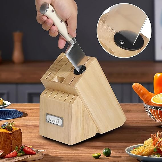 Kuisine Chef Knife Set, German High Carbon Stainless Steel Ultra Sharp Blade Ergonomic Handle, Ki... | Amazon (US)