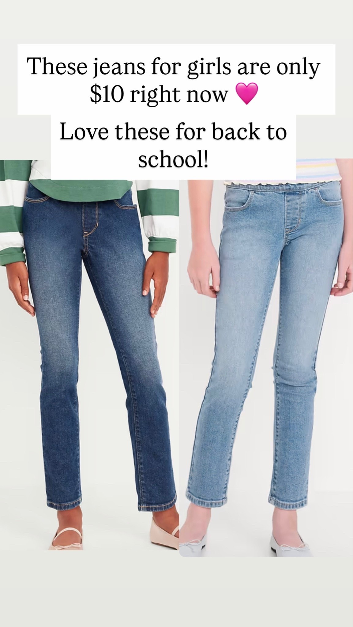 These skinny jeans for girls are only $10!!

#LTKSaleAlert #LTKKids