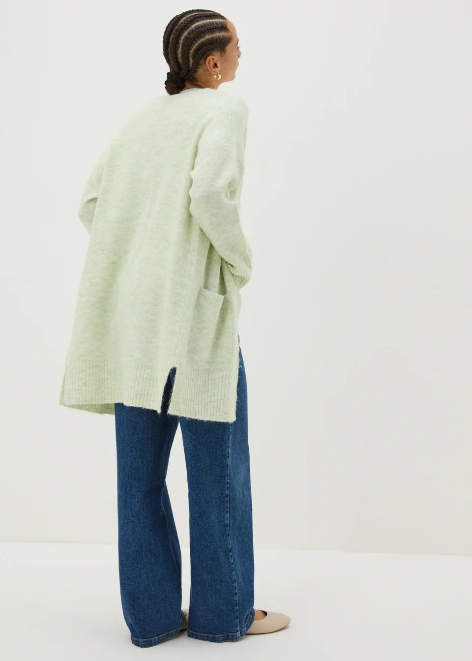Mint Longline Knit Cardigan | Matalan (UK)