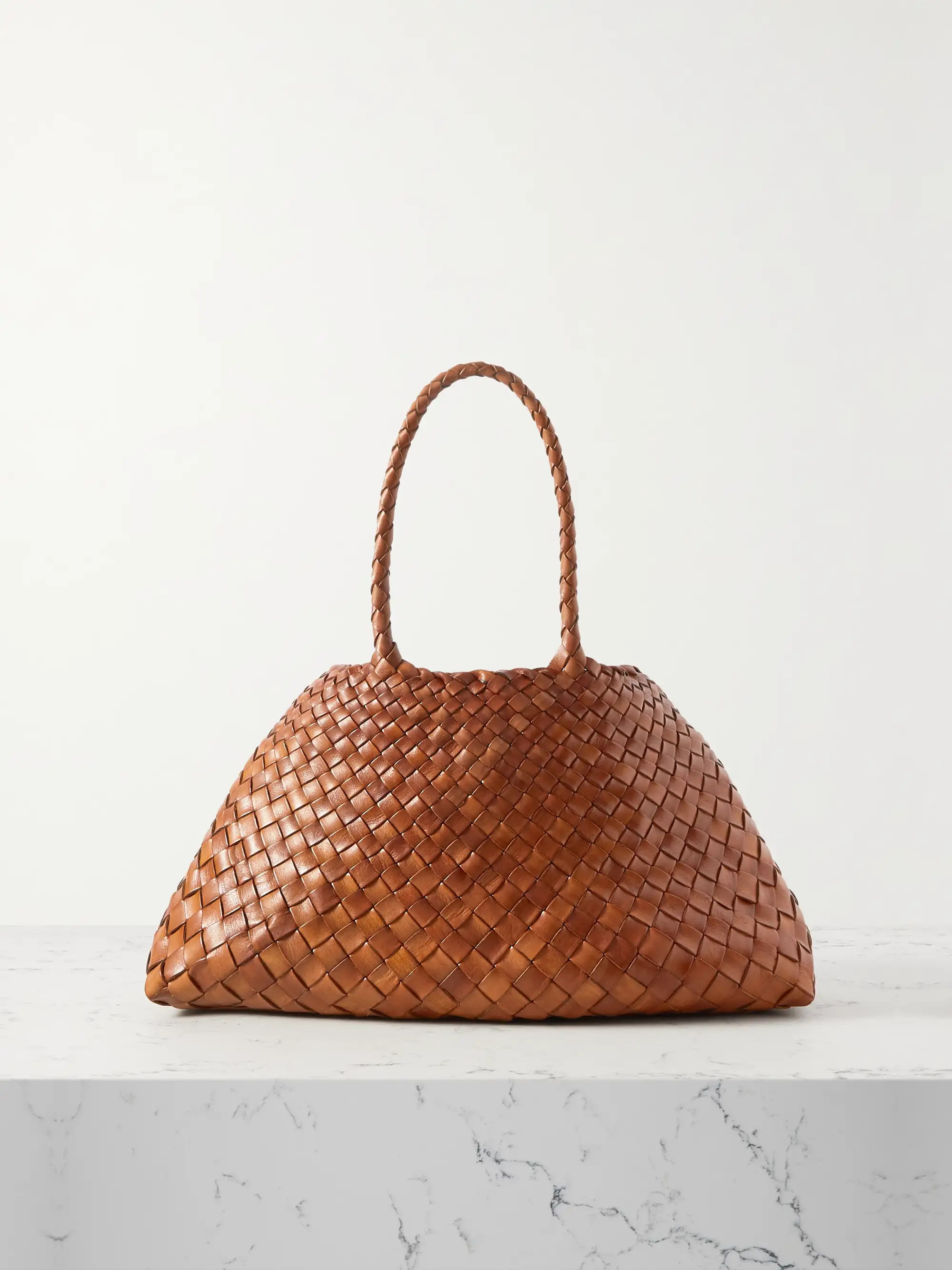 Santa Croce Big woven leather tote | NET-A-PORTER (US)
