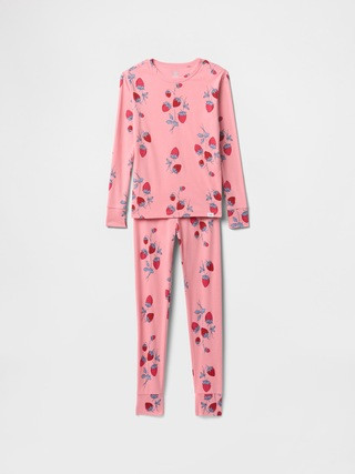 Kids Organic Brushed Cotton PJ Set | Gap (US)