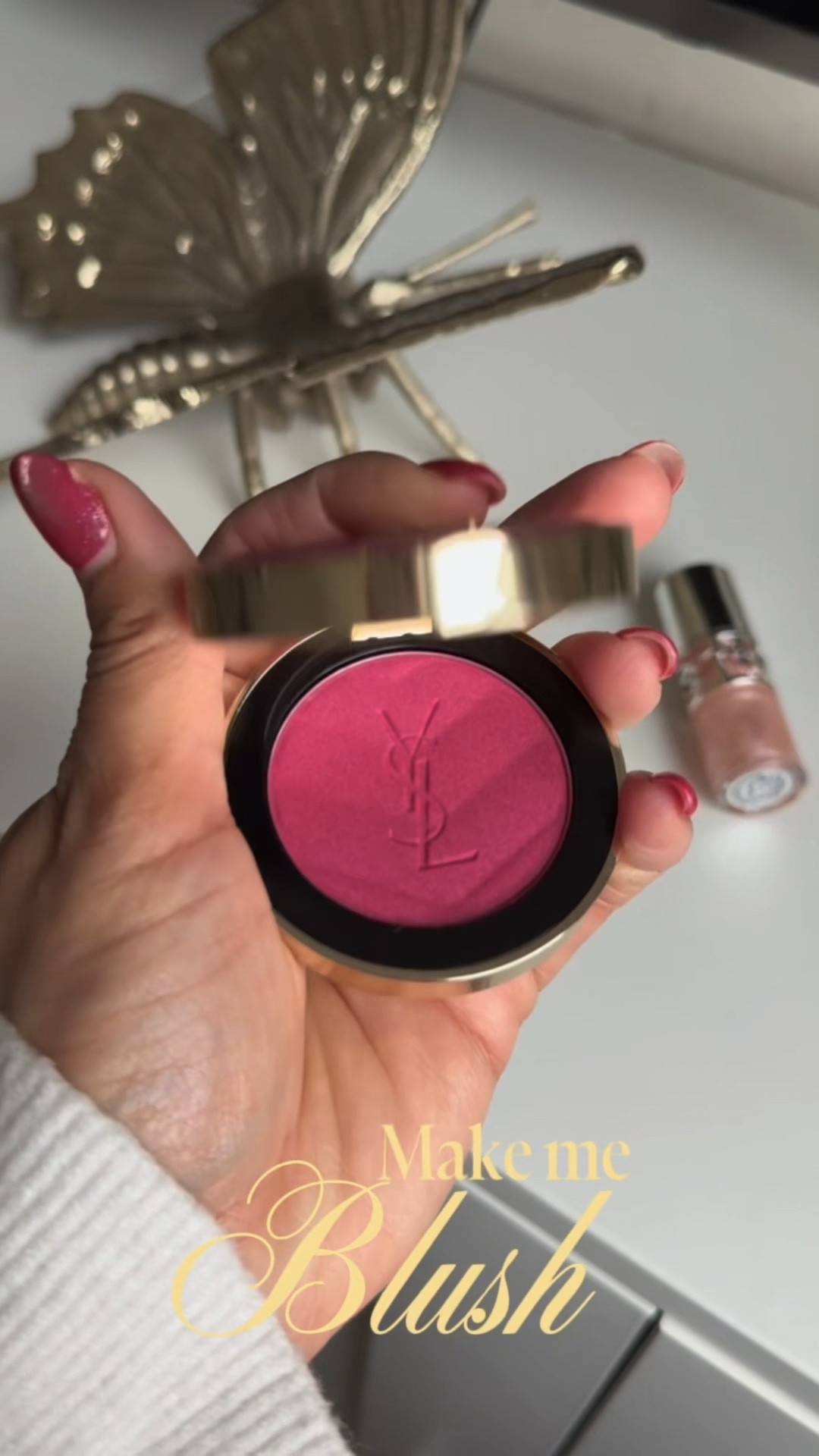 The color payoff of this blush and the blur effect had me wowed! Totally worth every penny! Plus this hot pink tone is just perfect for Spring.  I’m using #66 Fuchsia fizz . 

#LTKgrwm #LTKBeauty #LTKmorningroutine
