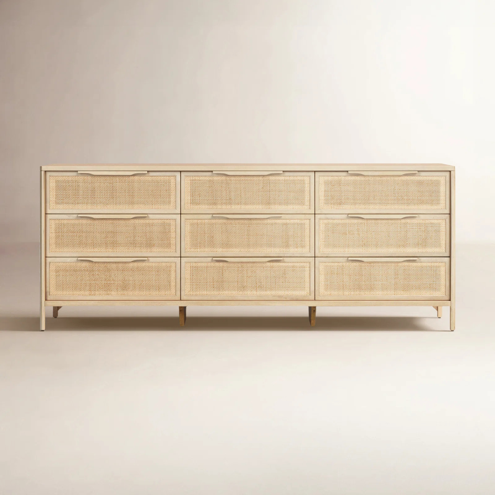 Nellie 9 Drawer Cane Dresser | Wayfair North America