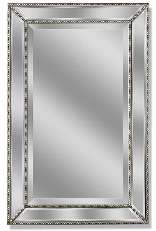 Beveled Beaded Accent Wall Mirror | Wayfair North America