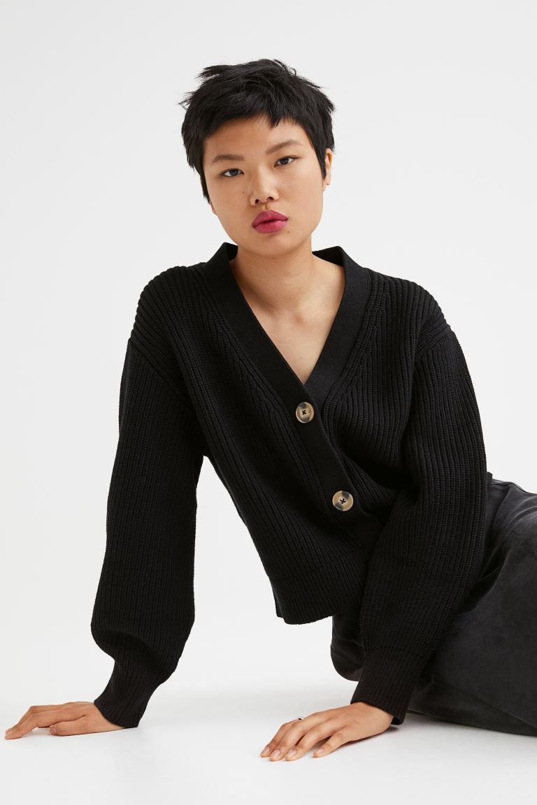 Rib-knit Cardigan | H&M (US + CA)