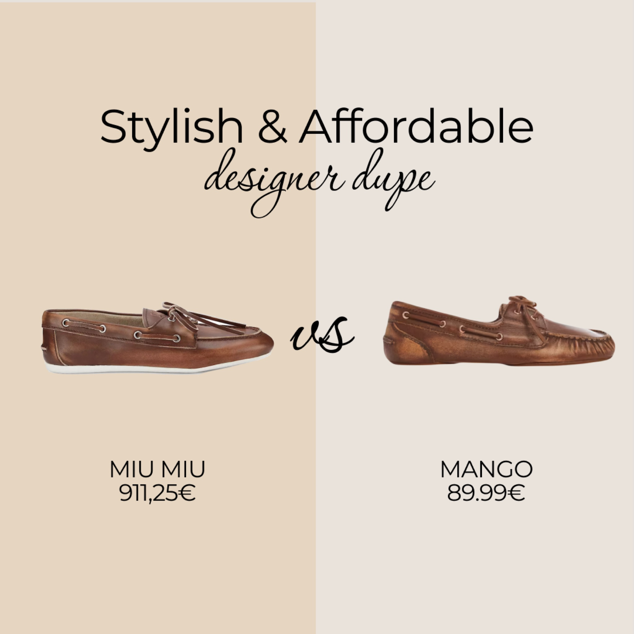 Dupe or not? The best dupe of the moment 🖤 Distressed Leather Boat Shoes. Miu Miu vs Mango

#LTKfindsunder100 #LTKshoecrush #LTKstyletip