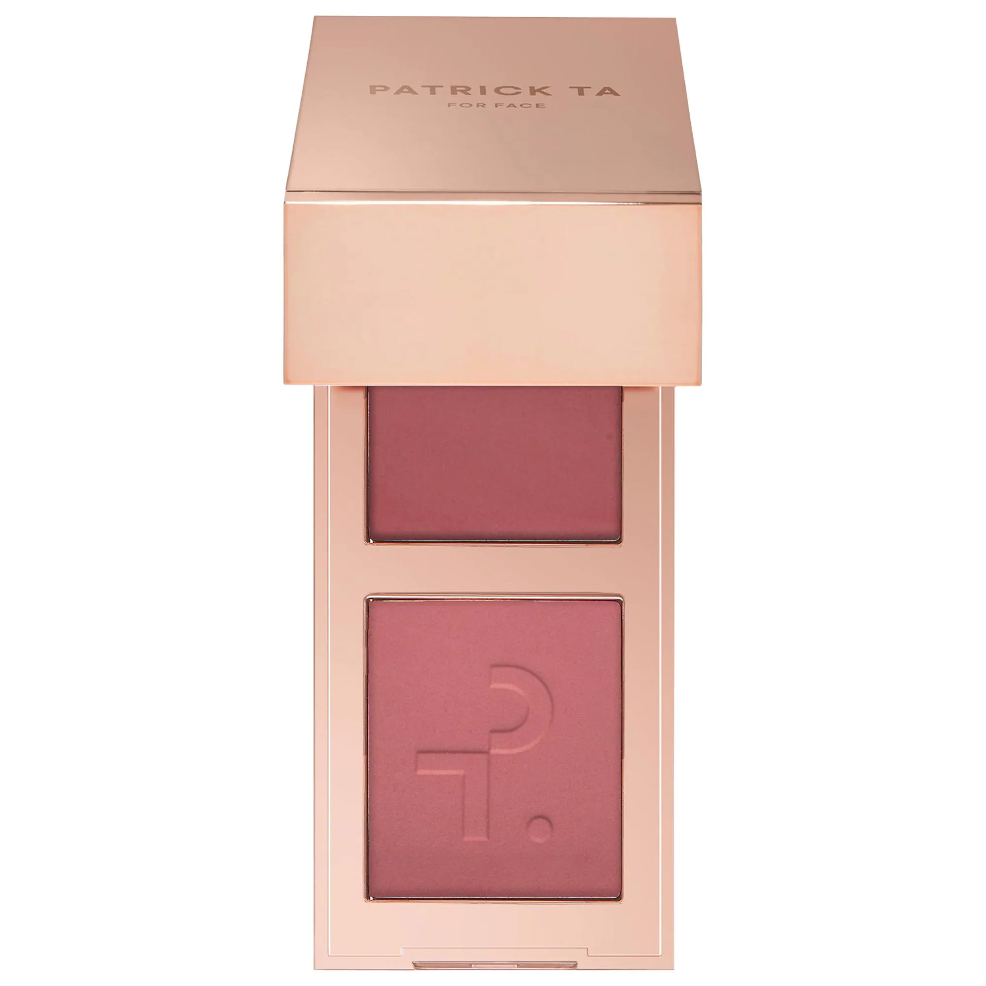 PATRICK TA Mini Major Headlines Double-Take Crème & Powder Blush Duo She Goes To The Gym Creme .05 OZ Powder .09 OZ/Creme 1.6 G Powder 2.8 G | Sephora (US)