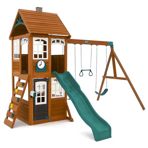 KidKraft Kennedy Springs Swing Set | Amazon (US)