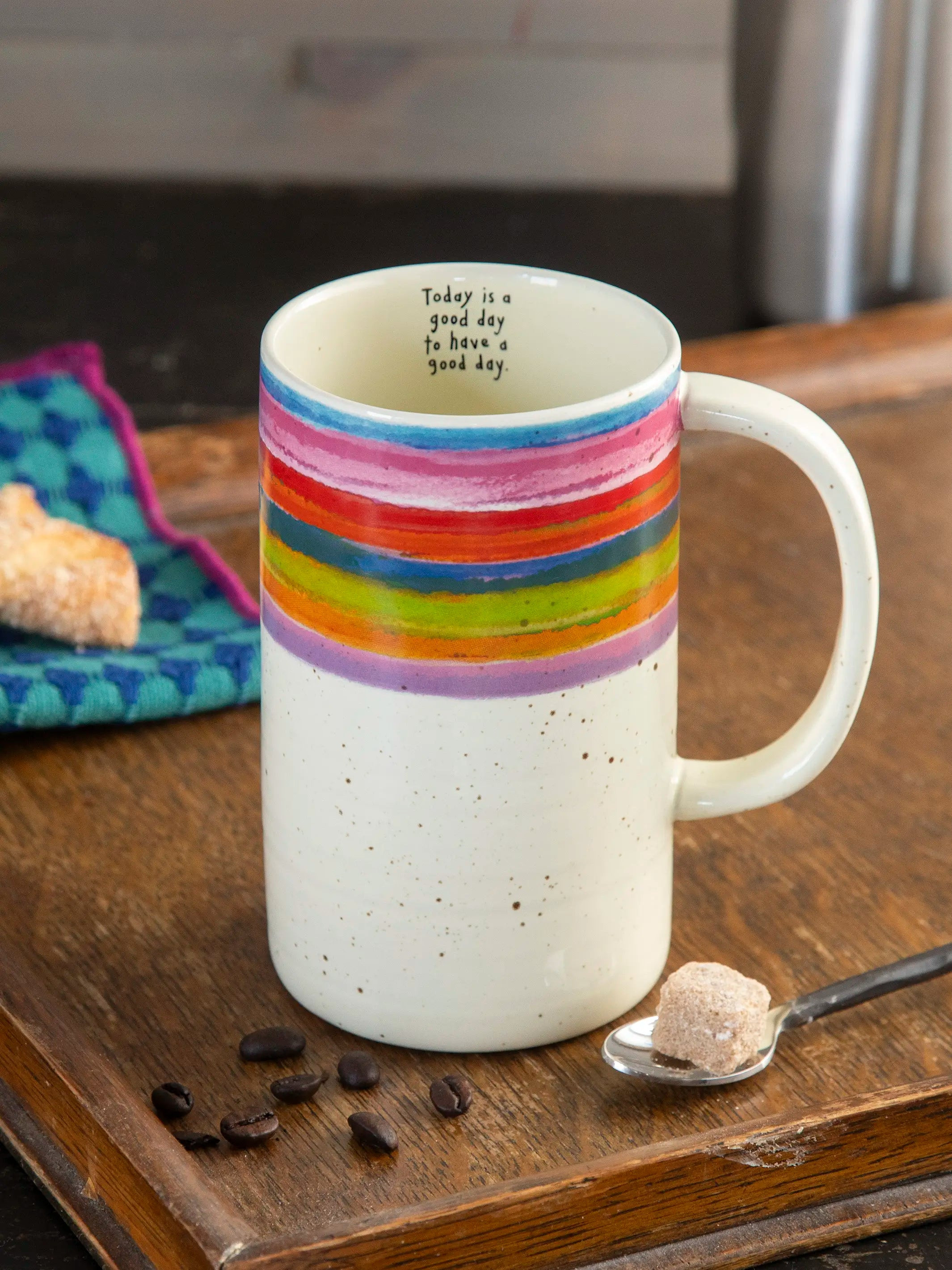 Latte Mug - Rainbow | Natural Life