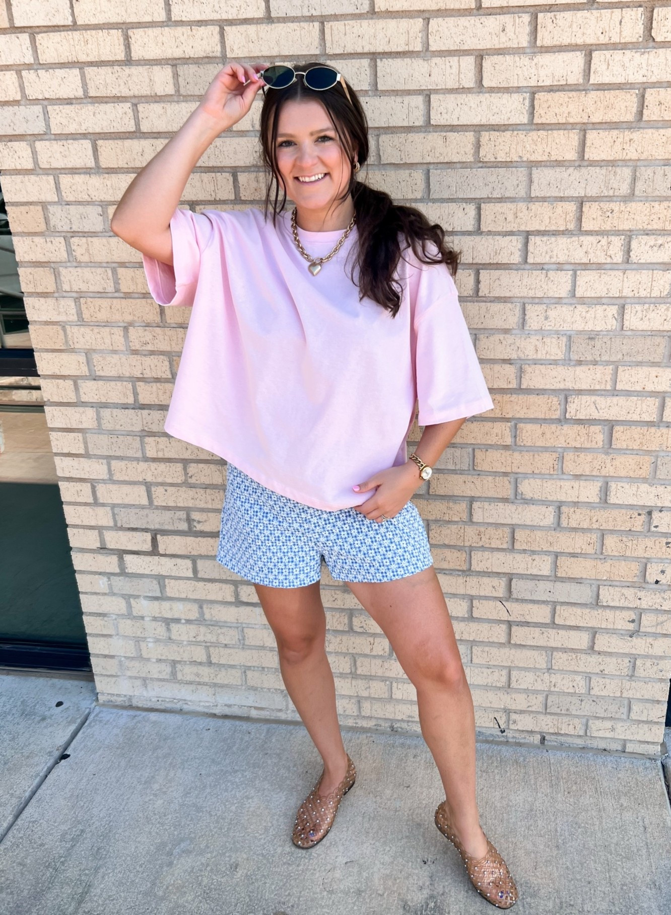 Fun comfy but cute summer outfit! Top is Pull & Bear but I linked some similar. Jelly shoes are a half size up & so comfy!

#LTKootd #LTKmomlife
