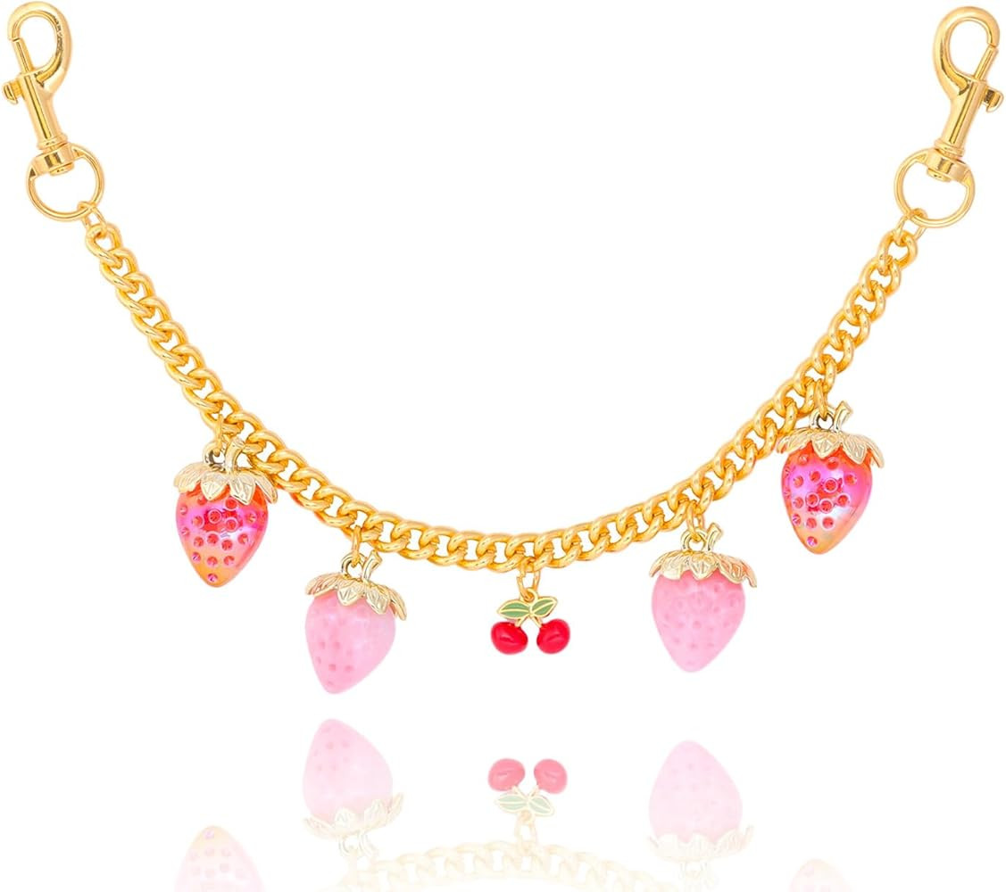 Bag Purse Charms Chain for Handbags Women's Pants Wallet Gold Link Bag Chain Keychain Y2K Accesso... | Amazon (US)