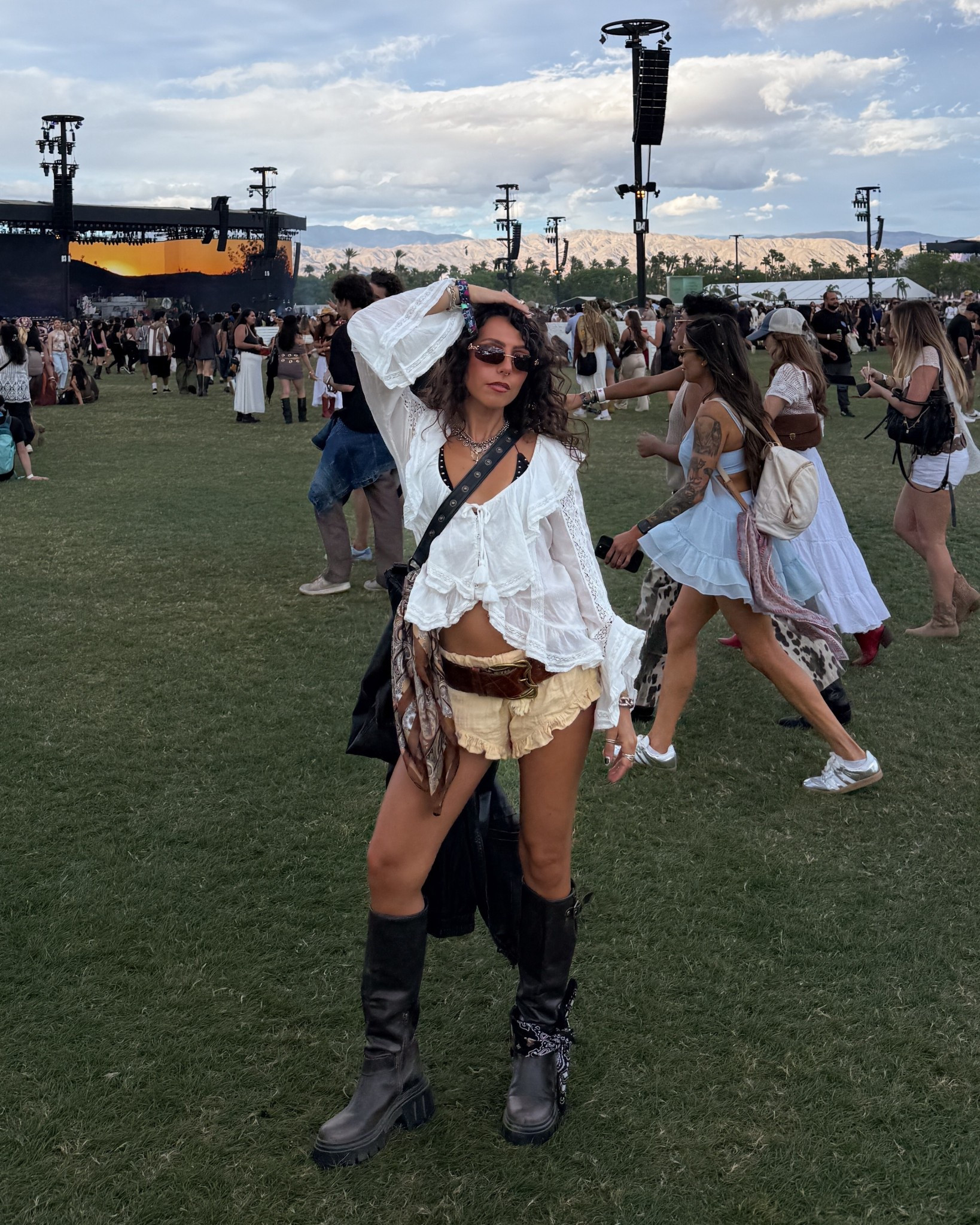 coachella day 3 outfit 🤍

#LTKFestival #LTKootd