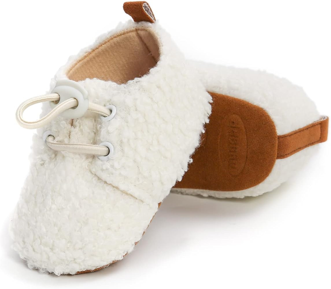 SOFMUO Unisex Baby Girl Boy Slippers Lightweight Non-Slip Indoor Moccasins House Shoes Toddler Bo... | Amazon (US)