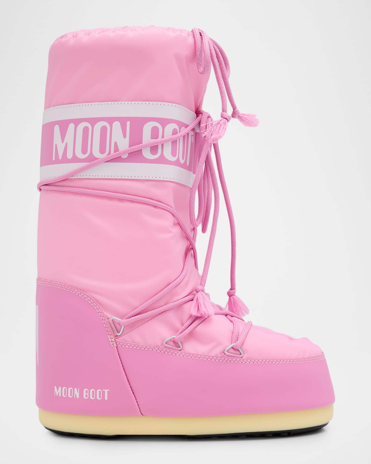 Moon Boot Icon Nylon Knee-High Snow Boots | Neiman Marcus