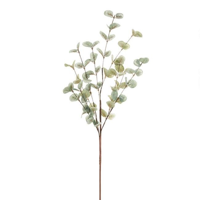 Icy Faux Eucalyptus Spray | World Market