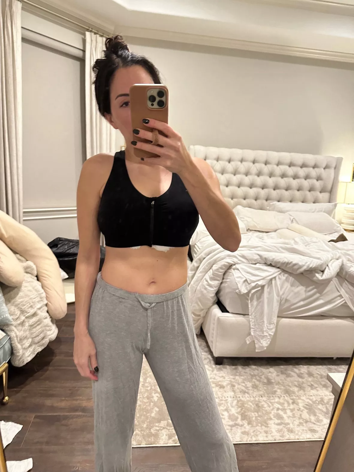 Wearing a Sports Bra After Breast Surgery