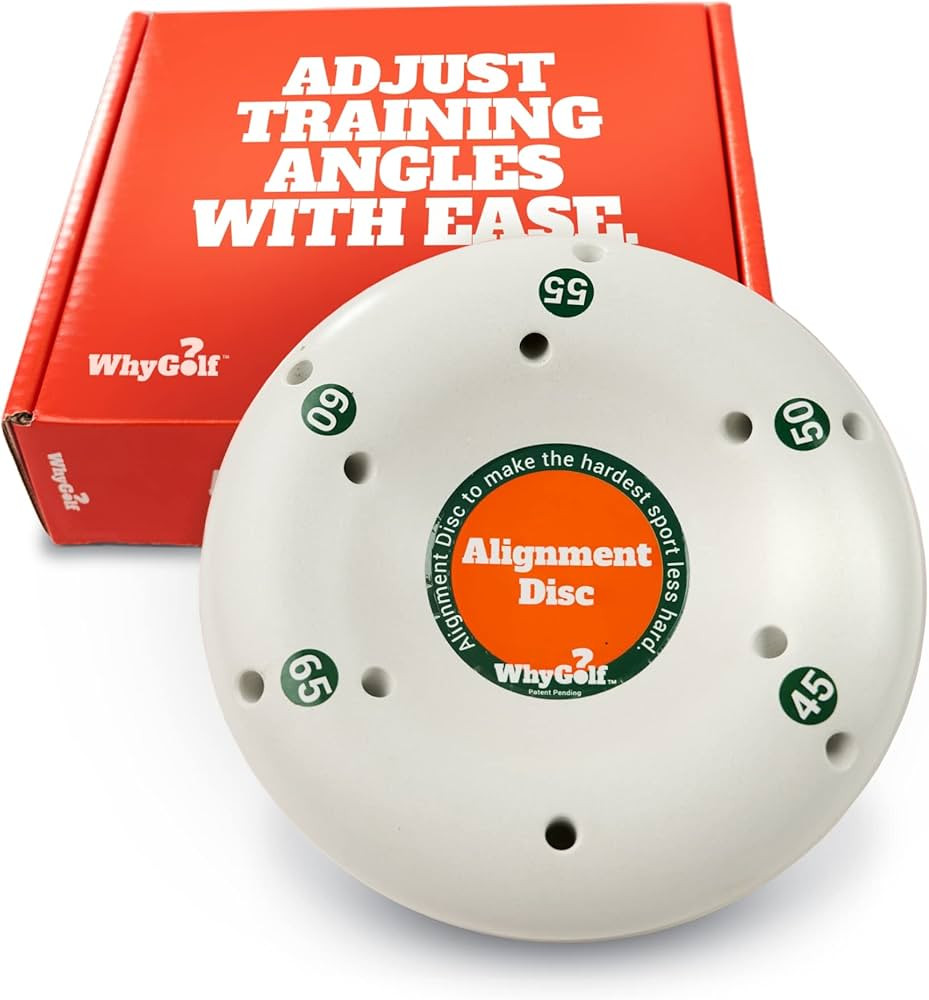 WHYGOLF Alignment Disc | Quickly Adjust Golf Alignment Stick Angles. Versatile Options Make This ... | Amazon (US)
