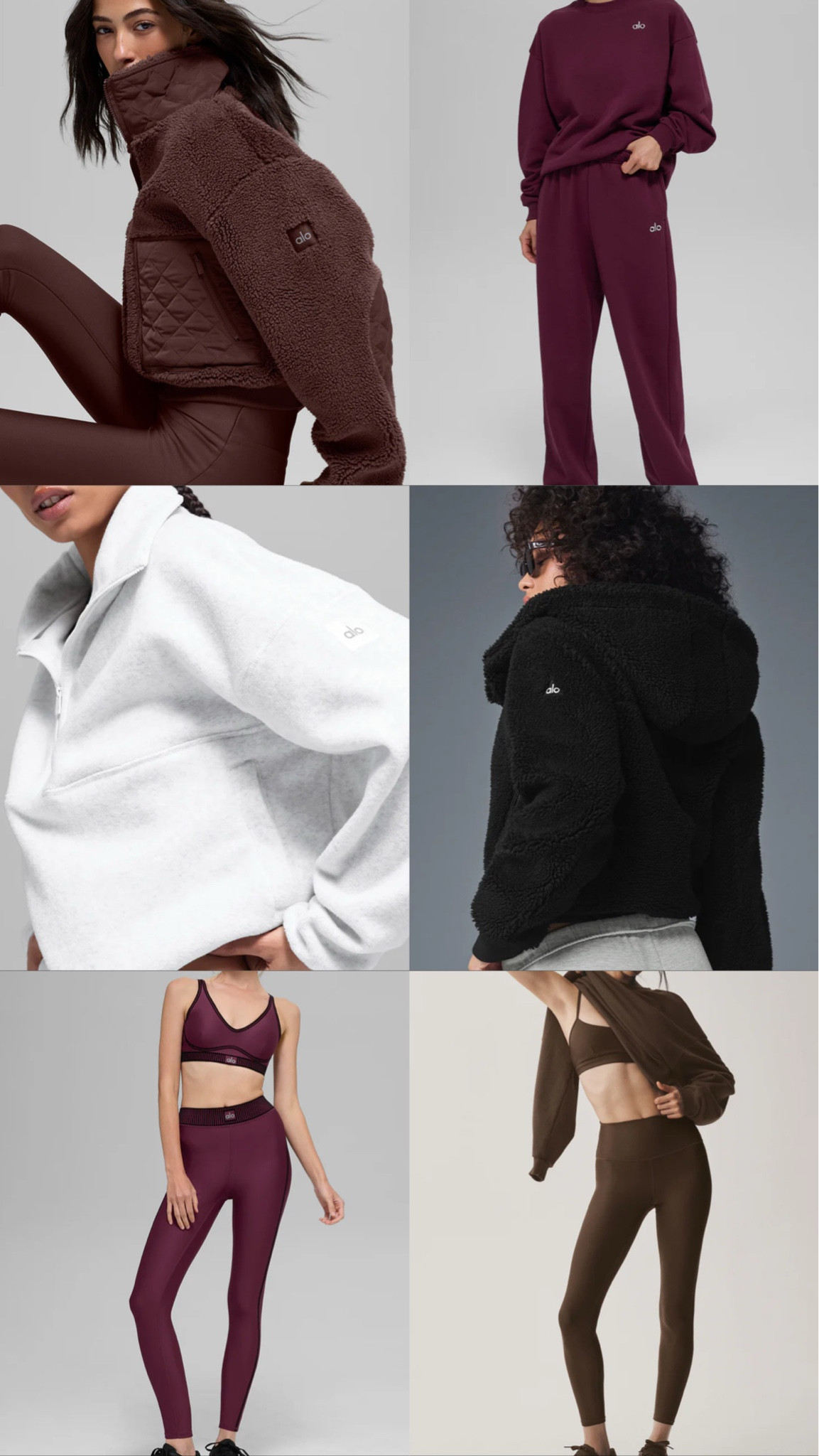 Alo. Alo yoga. Gymwear. Gym sets. Matching sets. Fleece. Fleece jacket. Zip up jacket. Teddy jacket. Leggings. Sports bra. Sports leggings. Socks. Tracksuit. Hoodie. Joggers  

#LTKuk #LTKstyletip #LTKautumn