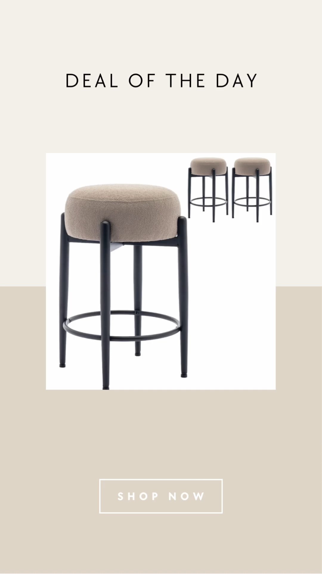 Set of 4 bar stools, modern counter stools, 

#LTKU #LTKSaleAlert #LTKHome
