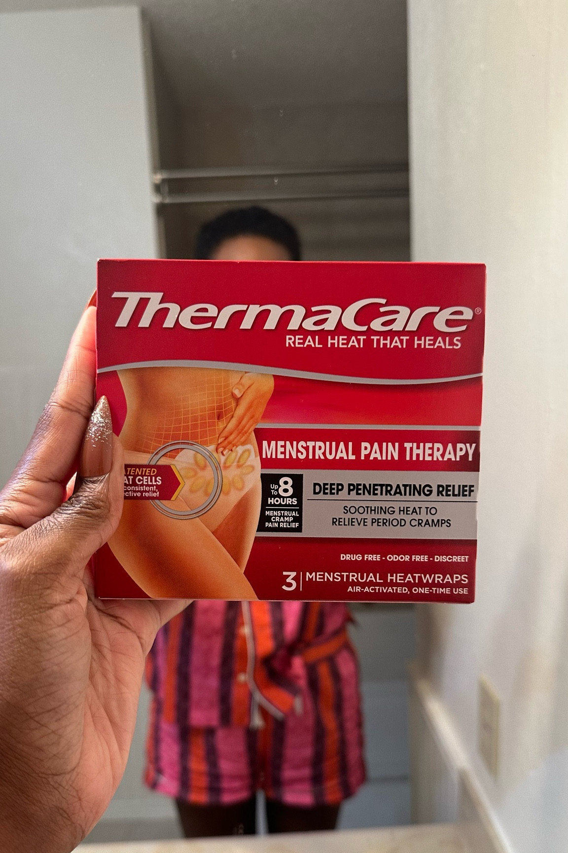 ThermaCare HeatWraps for Menstrual Pain - 3ct