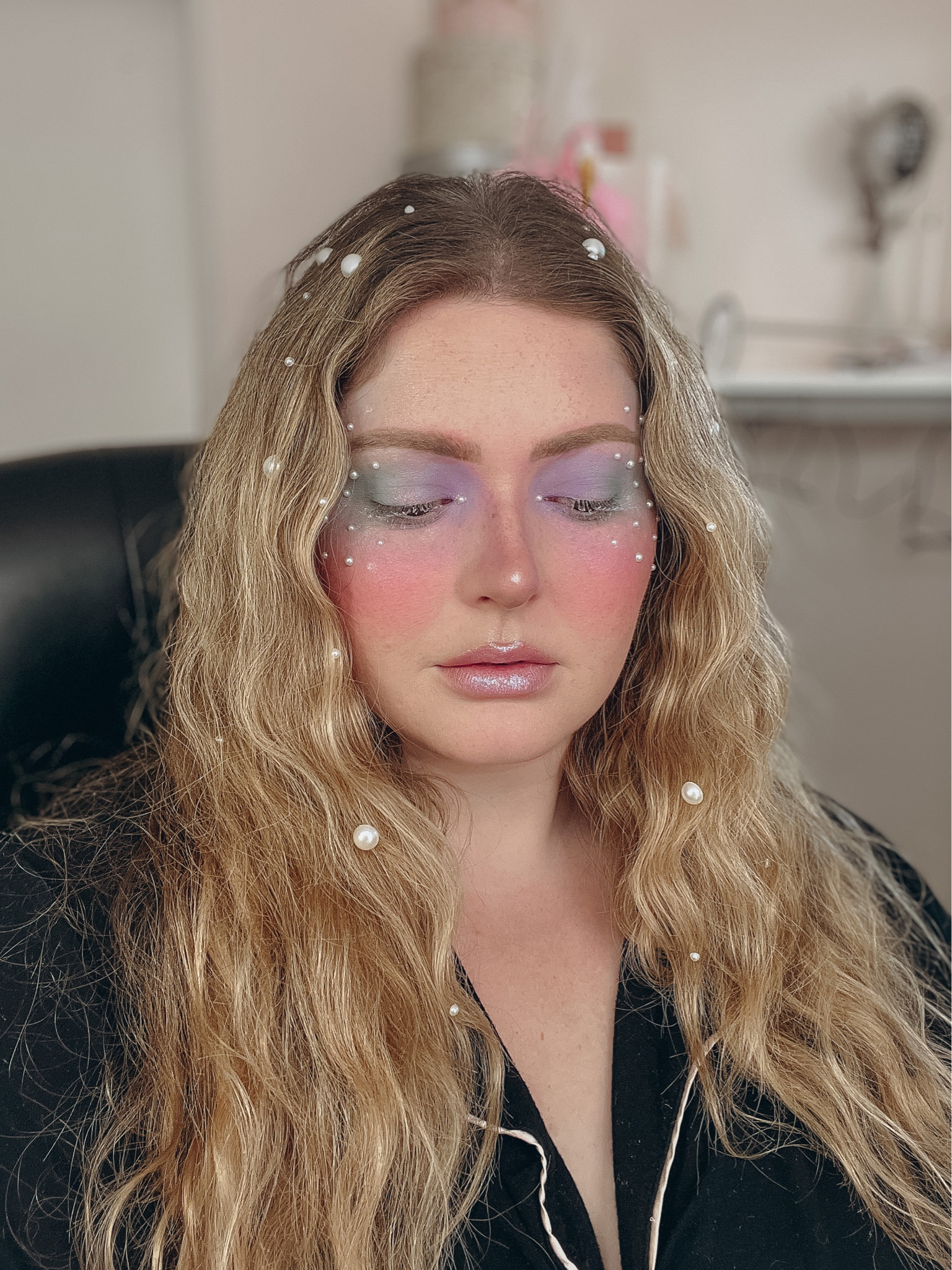 Mermaid makeup 

#LTKunder50 #LTKbeauty #LTKSeasonal
