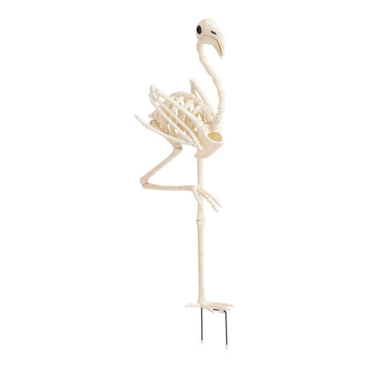Flamingo Skeleton Lawn Ornament by World Market | World Market