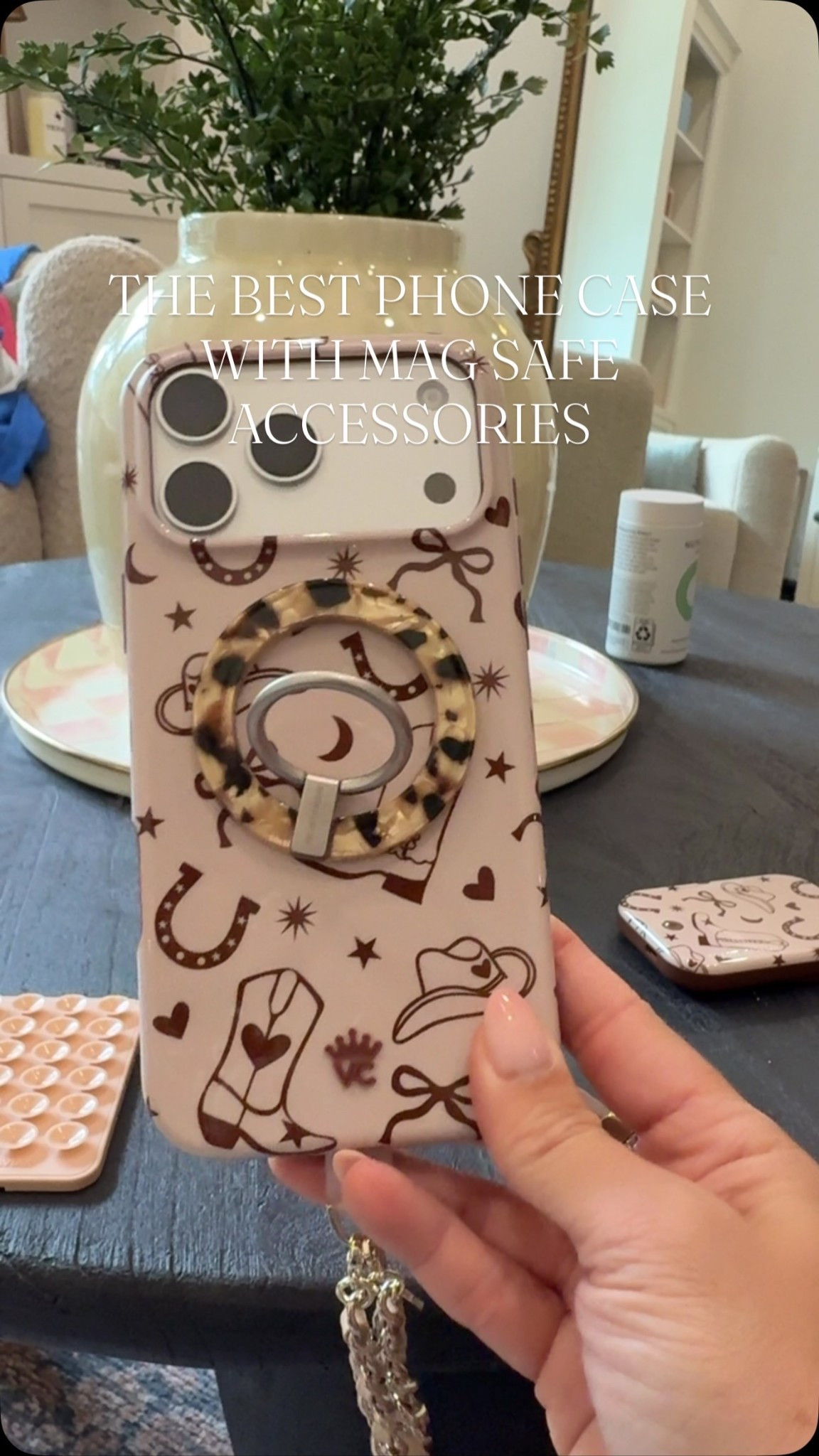 Truly the only one I’ll use now. Get yours for your new phone now on sale! Comment LINK for details! 

Velvet caviar, phone case, mag safe, accessories, iPhone duo