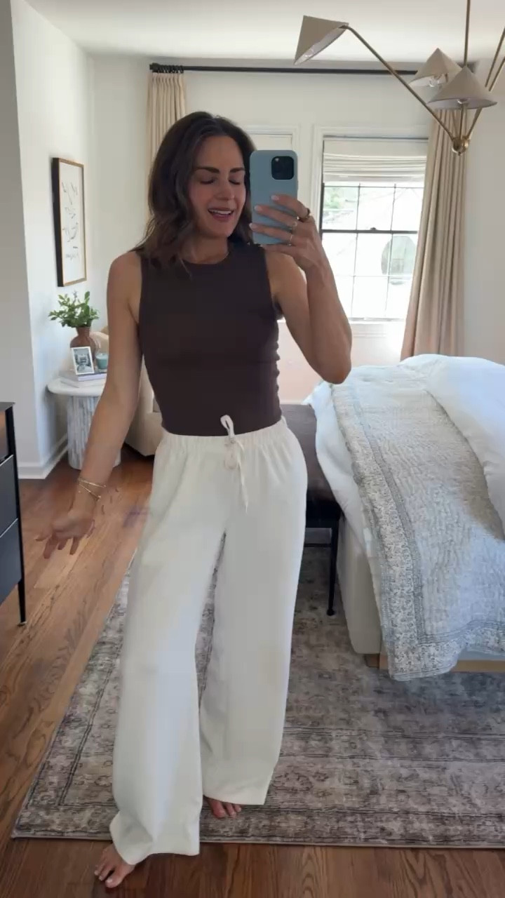 OOTD - about to be two major staples for spring & summer 
(Wearing a small in both)



#LTKootd #LTKgrwm #LTKmomlife