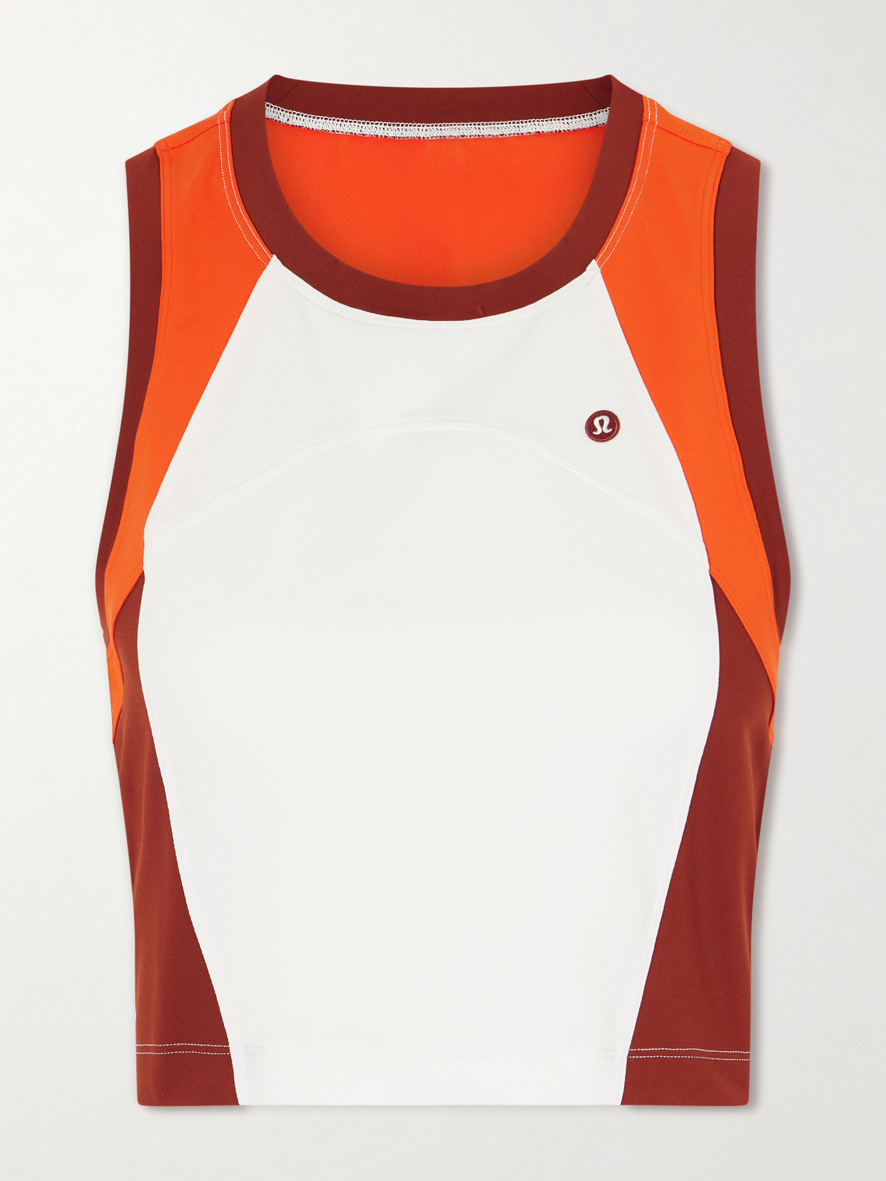 lululemon - Court Champ Color-block Luxtreme Tank - Red | NET-A-PORTER (US)