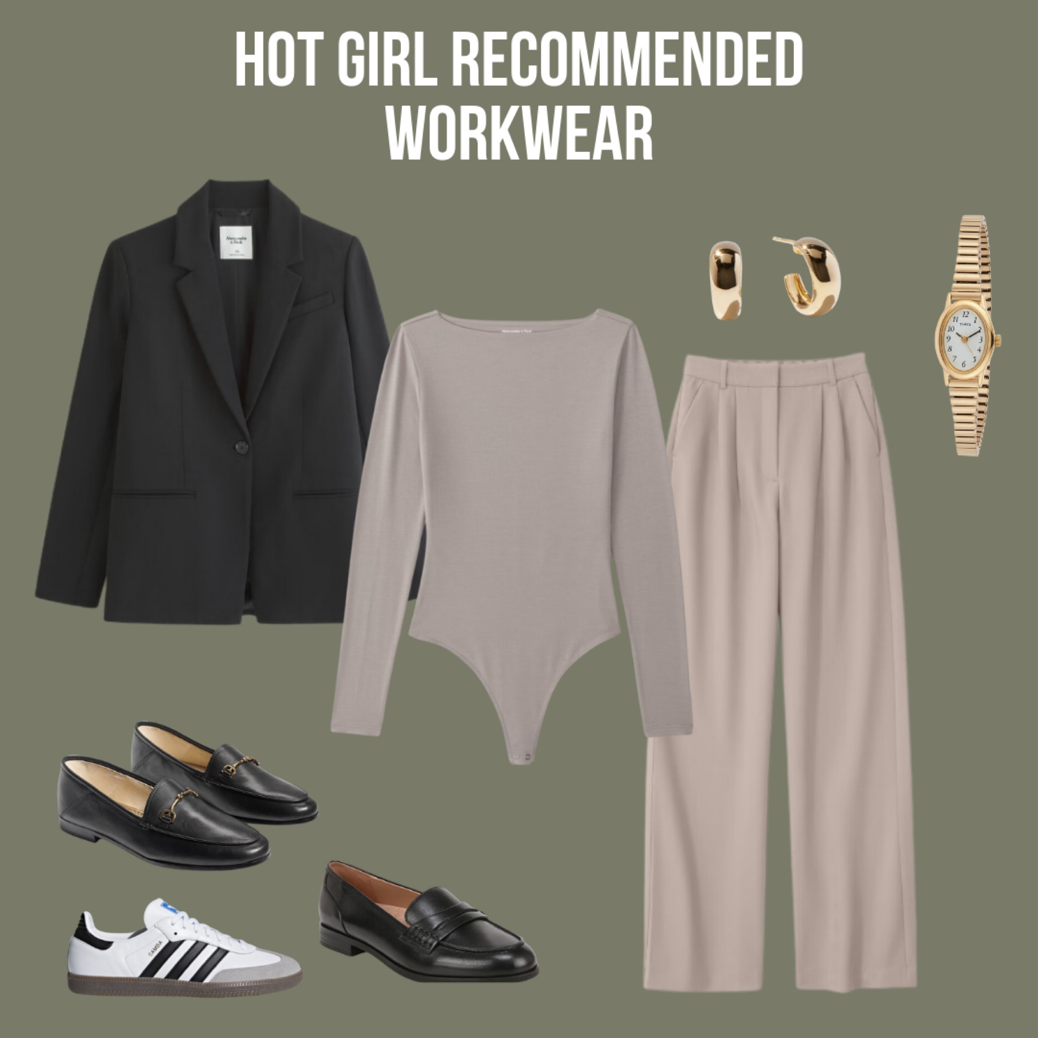 Hot girl approved workwear thanks to the hot girls of tiktok!

Work Outfit, Workwear, Winter Outfits, Abercrombie, Sam Edelman, Adidas Samba, Amazon Jewelry, Loafers



#LTKSeasonal #LTKworkwear #LTKstyletip