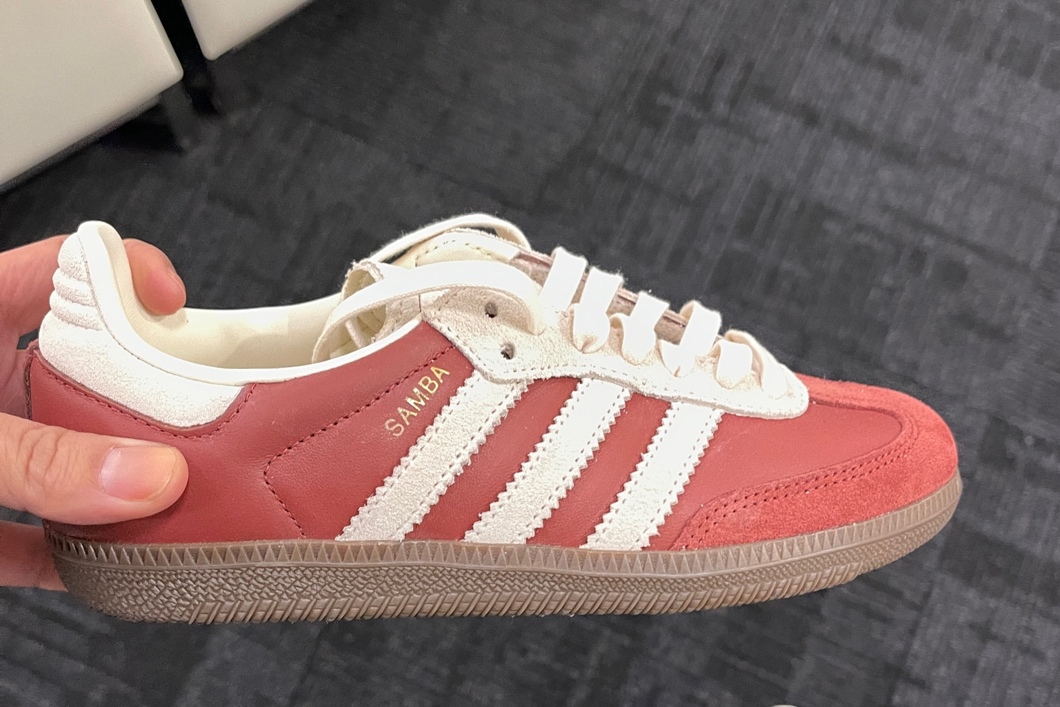 I always size down in Adidas but ended up sizing UP in these 1/2 size. 
These are a kids’ 6 1/2 (I am usually a kids 6 = women’s 8)

#LTKFindsUnder100 #LTKKids #LTKShoeCrush