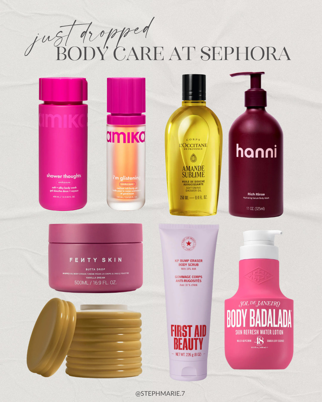 So many products, so little time! These body care products just dropped at Sephora and are must-haves in my rotation.  

 #LTKOver40 #LTKBeauty