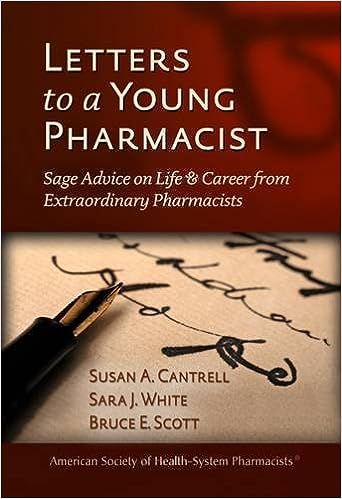 Letters to a Young Pharmacist: Sage Advice on Life & Career from Extraordinary Pharmacists



1st... | Amazon (US)