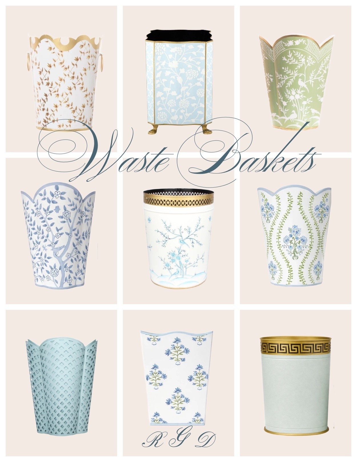 The most charming waste baskets for every room in your home!

#LTKHome