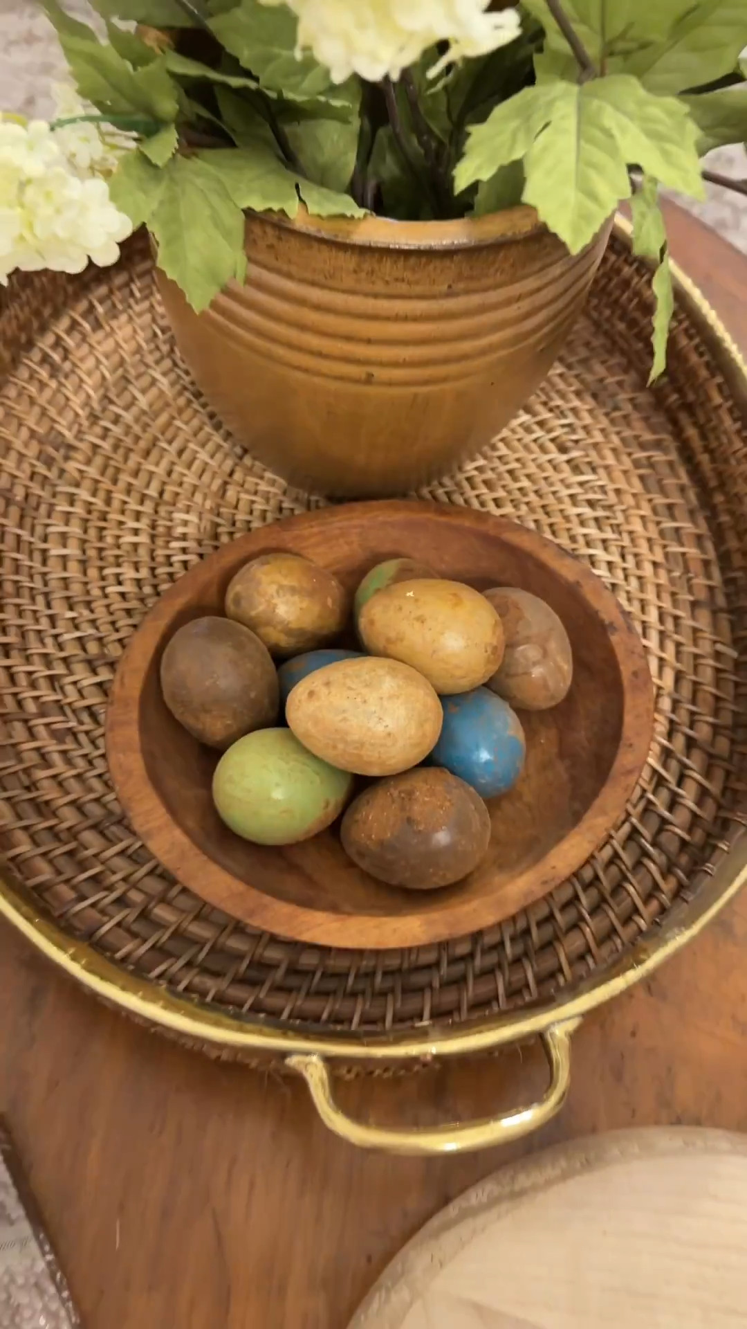 I recently added these hand-painted eggs for not only my Easter but my everyday Spring home decor. I love that they added soft colors while still remaining neutral overall. Such a great addition to our seasonal decor.  

 #LTKSeasonal #LTKHome