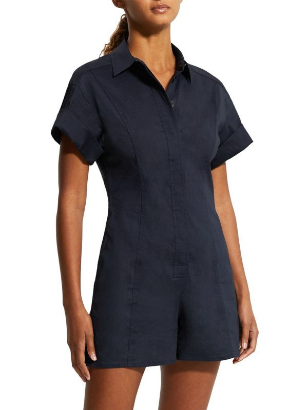 Shirt Romper | Saks Fifth Avenue OFF 5TH