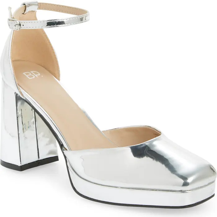 Gender Inclusive Fynn Ankle Strap Platform Pump | Nordstrom