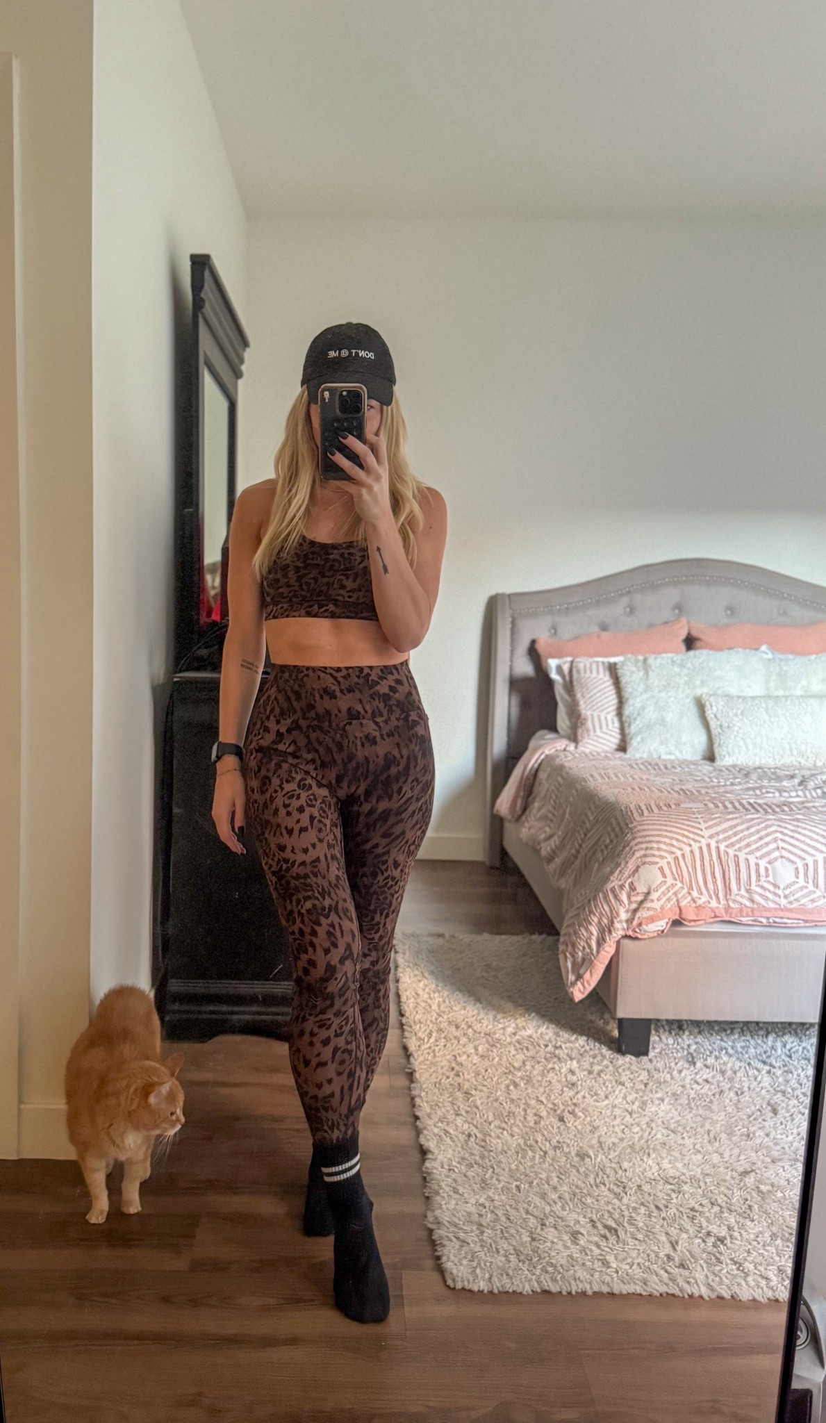 Leopard / cheetah workout set 
