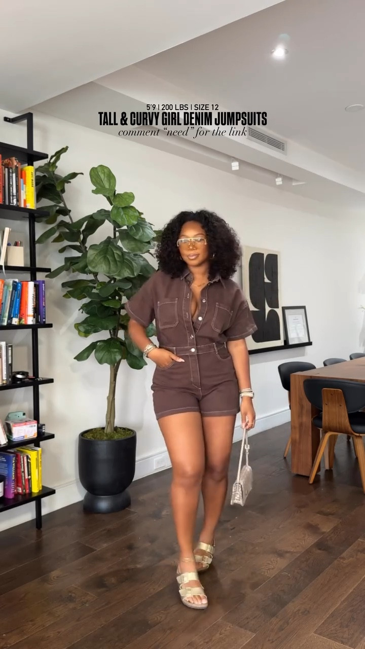 YALL! These $60 rompers are tall girl and curvy girl approved. So in love!! 5’9 200 lbs wearing a size XL for a perfect fit! I tagged some alternatives as well in case these two sell out!

#LTKfindsunder100 #LTKmidsize #LTKstyletip