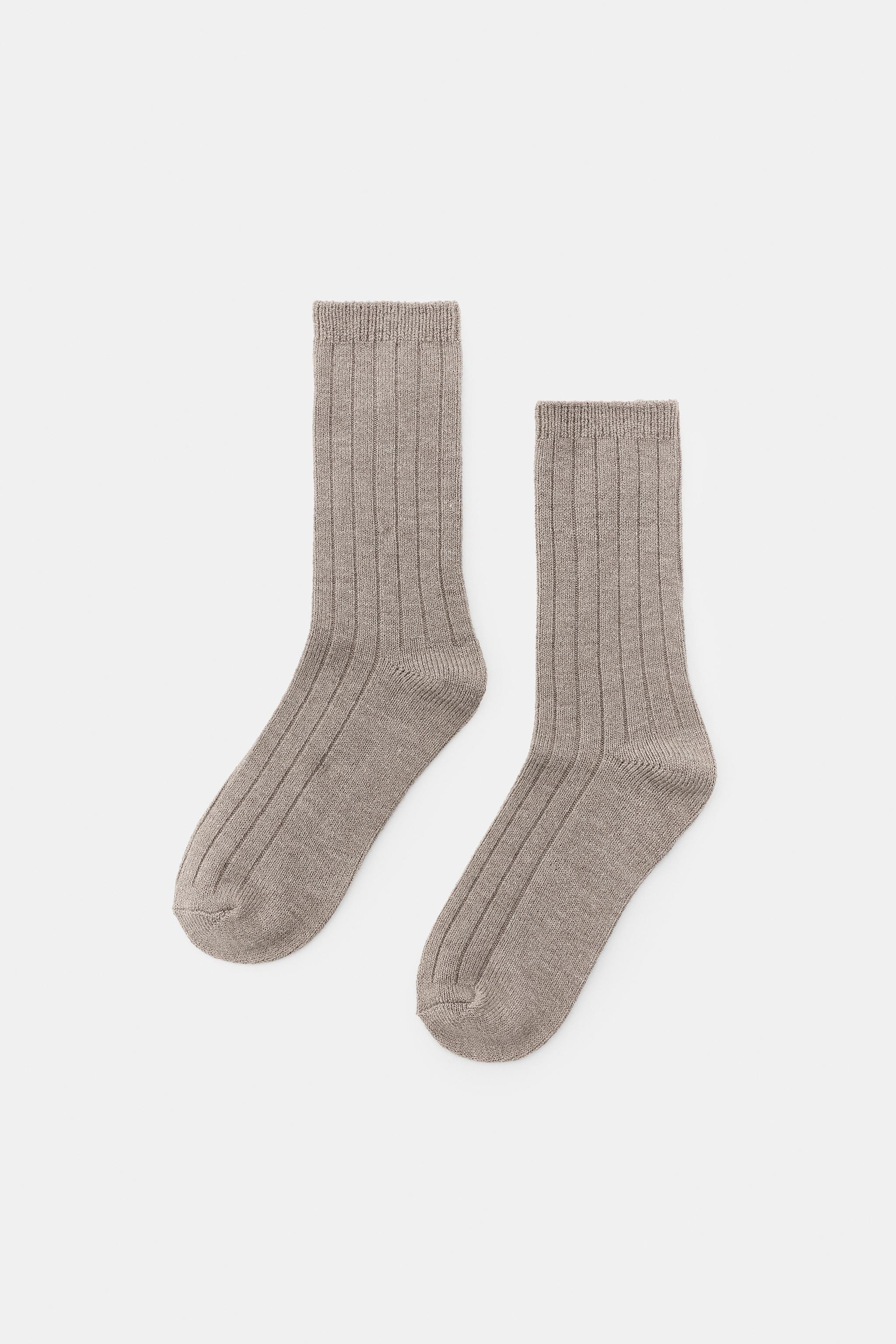 BASIC RIBBED SOCKS | Zara UK