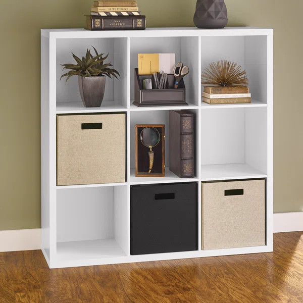Decorative Storage 43.98'' H x 43.98'' W Cube Bookcase | Wayfair North America
